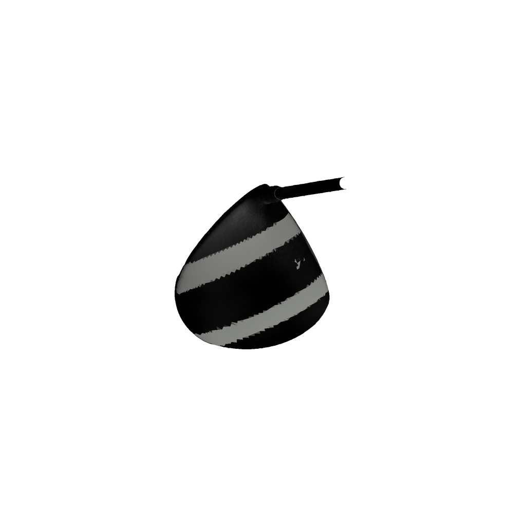 3D render of the Fairway Finder driver sole showing perimeter weight ports